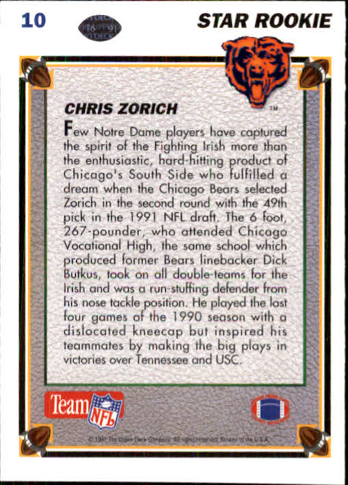 1991 Upper Deck Football "Main Set" Cards #1 to #250 Rookies and Veterans - Picture 21 of 495