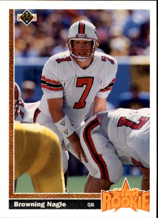 1991 Upper Deck Football "Main Set" Cards #1 to #250 Rookies and Veterans - Picture 22 of 495