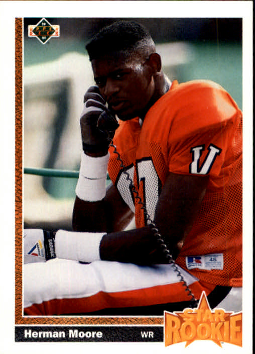 1991 Upper Deck Football "Main Set" Cards #1 to #250 Rookies and Veterans - Picture 36 of 495
