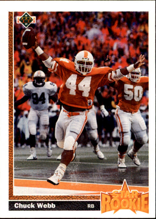 1991 Upper Deck Football "Main Set" Cards #1 to #250 Rookies and Veterans - Picture 42 of 495