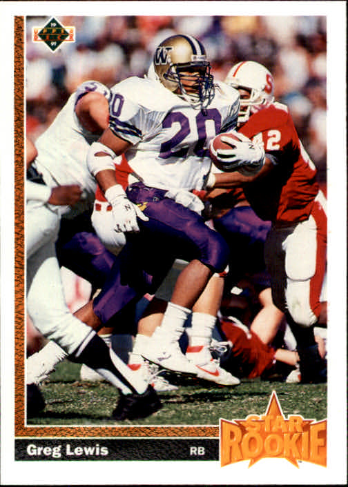 1991 Upper Deck Football "Main Set" Cards #1 to #250 Rookies and Veterans - Picture 46 of 495