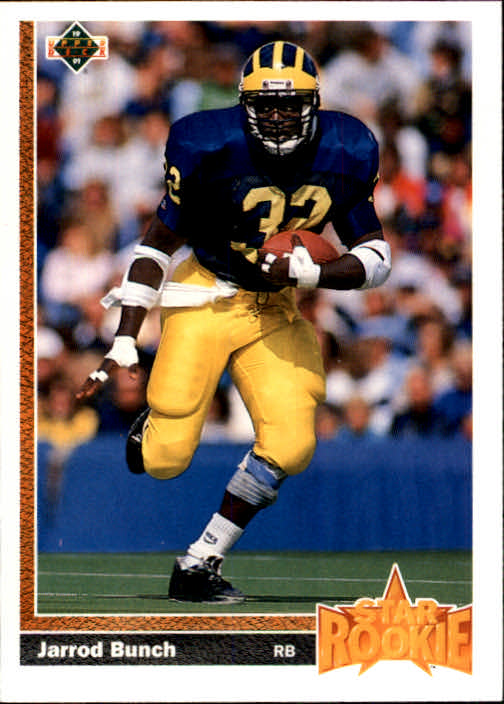 1991 Upper Deck Football "Main Set" Cards #1 to #250 Rookies and Veterans - Picture 52 of 495