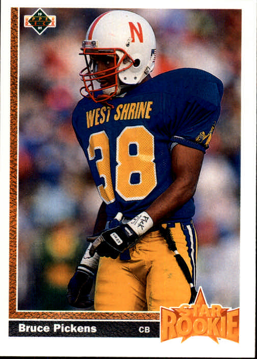 1991 Upper Deck Football "Main Set" Cards #1 to #250 Rookies and Veterans - Picture 54 of 495
