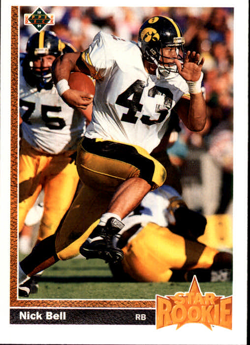 1991 Upper Deck Football "Main Set" Cards #1 to #250 Rookies and Veterans - Picture 60 of 495