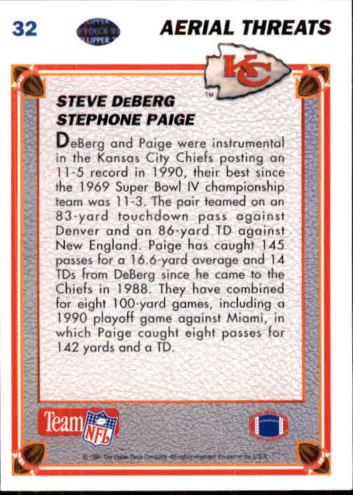 1991 Upper Deck Football "Main Set" Cards #1 to #250 Rookies and Veterans - Picture 65 of 495
