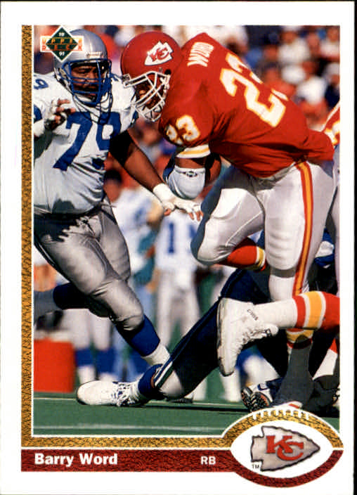 1991 Upper Deck Football "Main Set" Cards #1 to #250 Rookies and Veterans - Picture 78 of 495