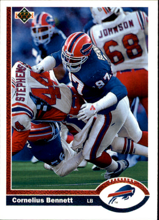 1991 Upper Deck Football "Main Set" Cards #1 to #250 Rookies and Veterans - Picture 80 of 495