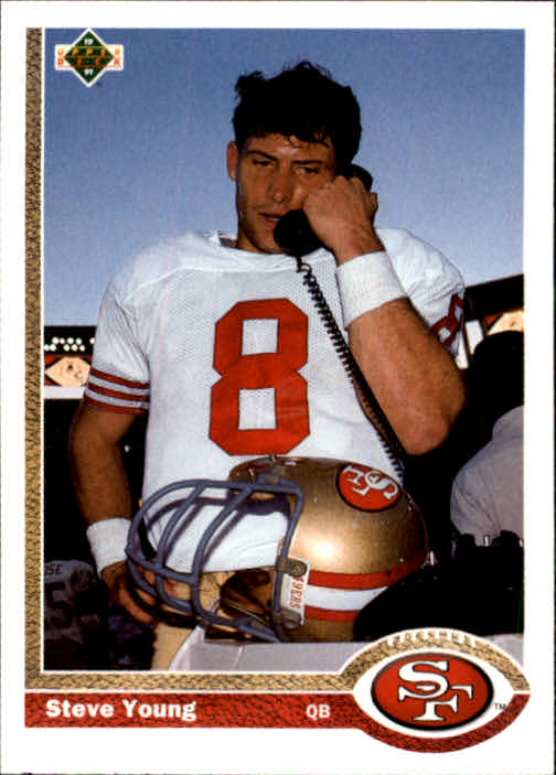 1991 Upper Deck Football "Main Set" Cards #1 to #250 Rookies and Veterans - Picture 200 of 495