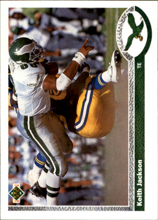 1991 Upper Deck Football "Main Set" Cards #1 to #250 Rookies and Veterans - Picture 252 of 495