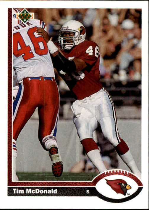 1991 Upper Deck Football "Main Set" Cards #1 to #250 Rookies and Veterans - Picture 264 of 495