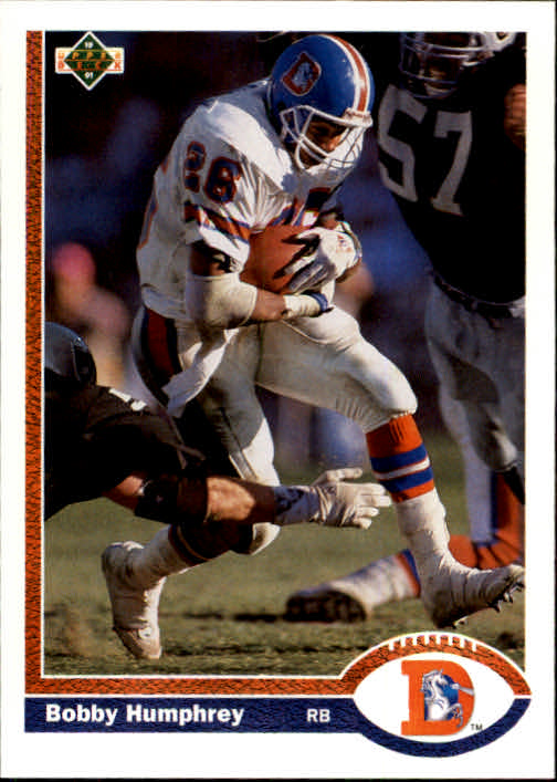 1991 Upper Deck Football "Main Set" Cards #1 to #250 Rookies and Veterans - Picture 282 of 495