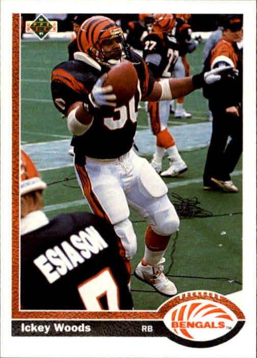 1991 Upper Deck Football "Main Set" Cards #1 to #250 Rookies and Veterans - Picture 288 of 495