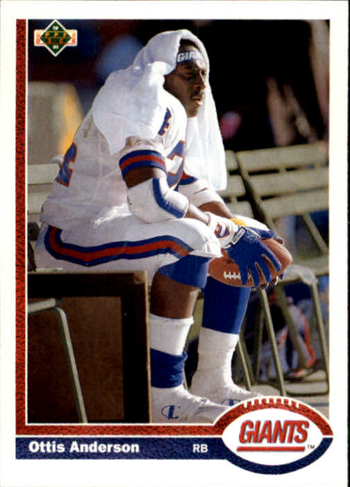 1991 Upper Deck Football "Main Set" Cards #1 to #250 Rookies and Veterans - Picture 318 of 495