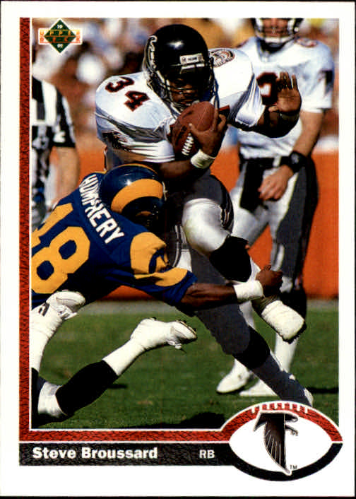 1991 Upper Deck Football "Main Set" Cards #1 to #250 Rookies and Veterans - Picture 338 of 495