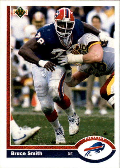 1991 Upper Deck Football "Main Set" Cards #1 to #250 Rookies and Veterans - Picture 344 of 495