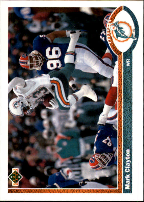 1991 Upper Deck Football "Main Set" Cards #1 to #250 Rookies and Veterans - Picture 346 of 495