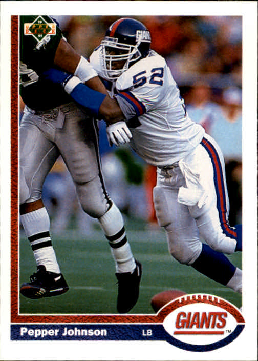 1991 Upper Deck Football "Main Set" Cards #1 to #250 Rookies and Veterans - Picture 362 of 495