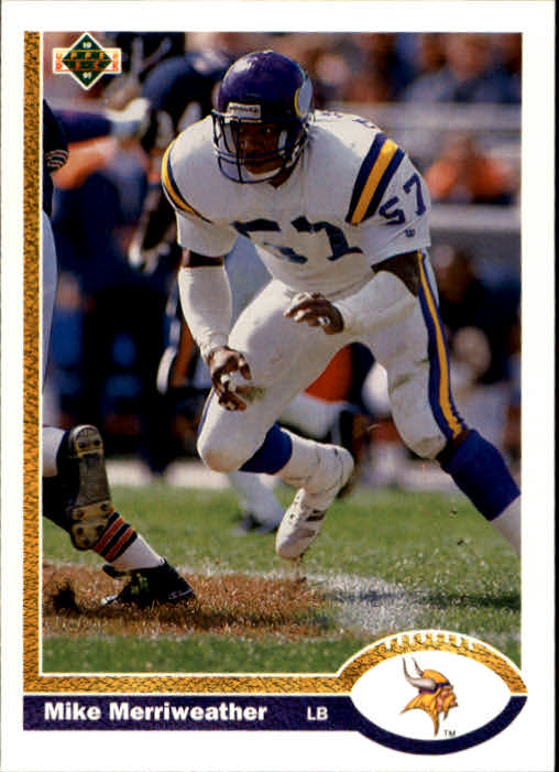 1991 Upper Deck Football "Main Set" Cards #1 to #250 Rookies and Veterans - Picture 430 of 495