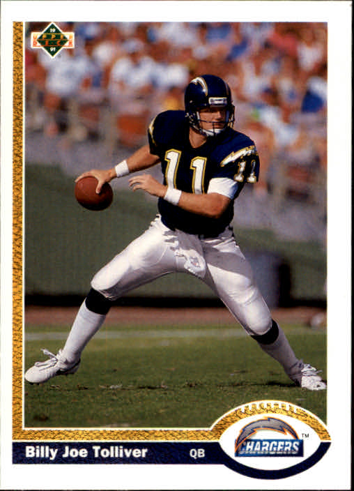 1991 Upper Deck Football "Main Set" Cards #1 to #250 Rookies and Veterans - Picture 436 of 495