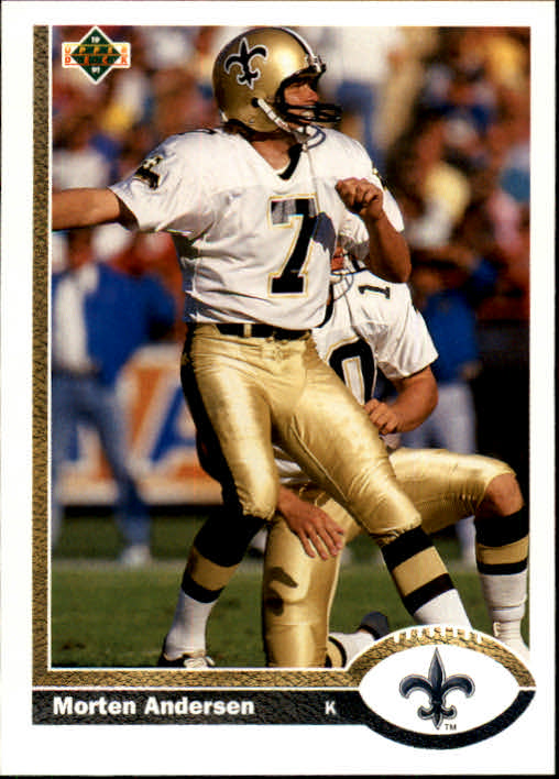 1991 Upper Deck Football "Main Set" Cards #1 to #250 Rookies and Veterans - Picture 448 of 495