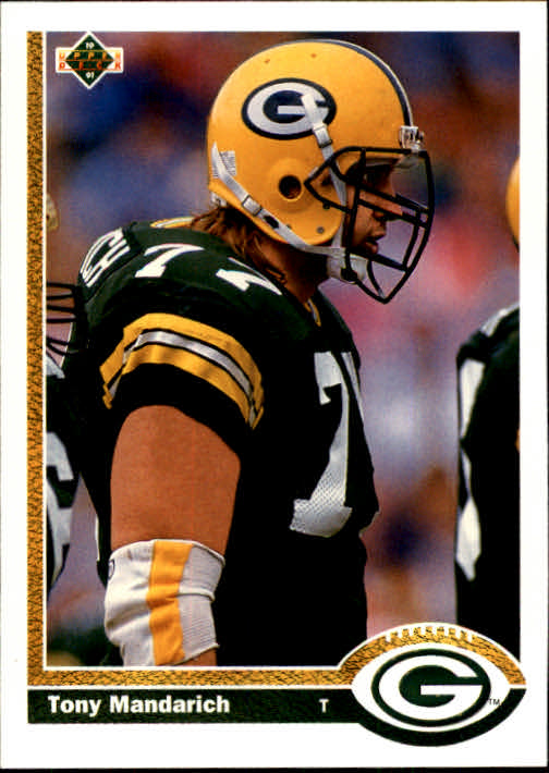1991 Upper Deck Football "Main Set" Cards #1 to #250 Rookies and Veterans - Picture 458 of 495