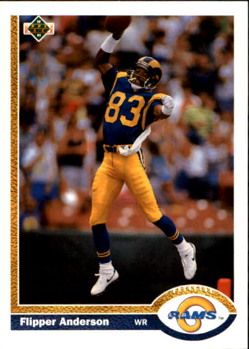 1991 Upper Deck Football "Main Set" Cards #1 to #250 Rookies and Veterans - Picture 468 of 495