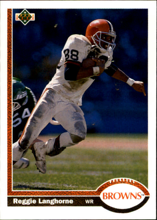 1991 Upper Deck Football "Main Set" Cards #1 to #250 Rookies and Veterans - Picture 476 of 495