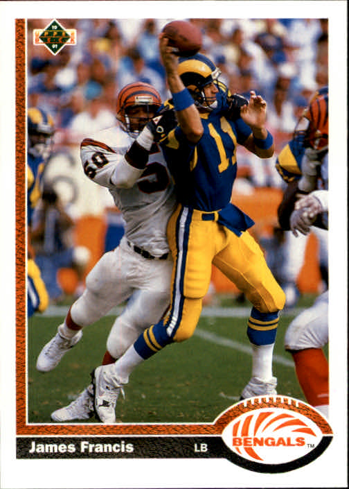 1991 Upper Deck Football "Main Set" Cards #1 to #250 Rookies and Veterans - Picture 478 of 495