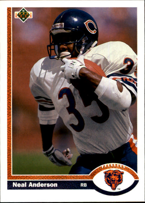 1991 Upper Deck Football "Main Set" Cards #1 to #250 Rookies and Veterans - Picture 482 of 495