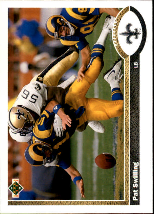 1991 Upper Deck Football "Main Set" Cards #1 to #250 Rookies and Veterans - Picture 486 of 495