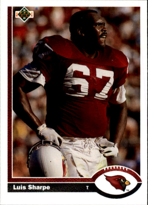 upper deck football 1991 #315 leonard smith buf - Buy Collectible stickers  of other sports on todocoleccion