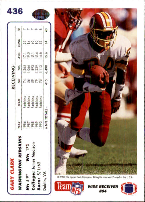 upper deck football 1991 #365 james brooks cinc - Buy Collectible stickers  of other sports on todocoleccion