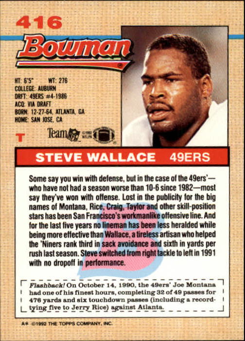 1992 Bowman Football "Main Set" Cards #401 to #573 Rookies and Veterans - Picture 29 of 311