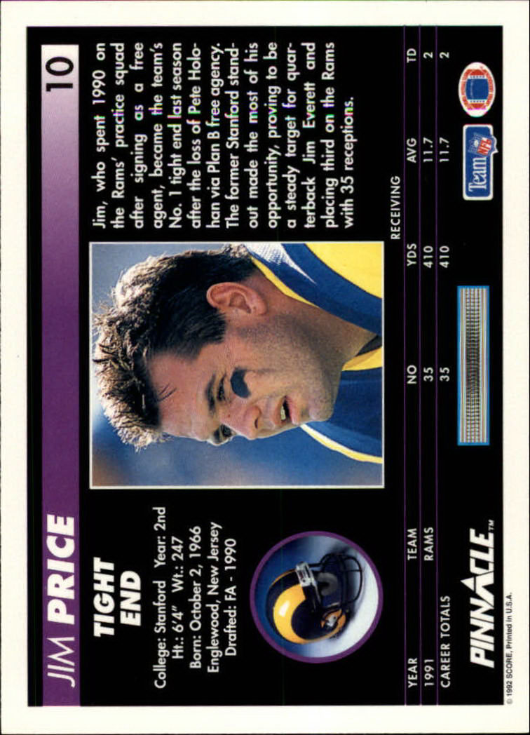 : 1991 Upper Deck # 464 Team MVP Henry Ellard Los Angeles Rams ( Football Card) NM/MT Rams Fresno St : Collectibles & Fine Art