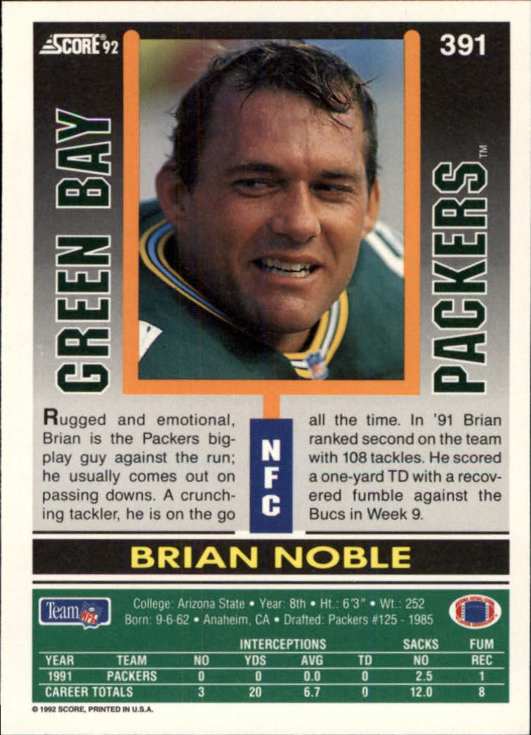1992 Score Football Cards 201 400 Rookies A2226 You Pick 10 