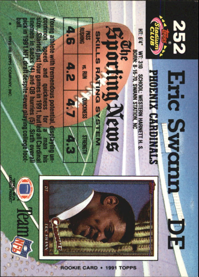 1992 Stadium Club #457 Rufus Porter - NM-MT