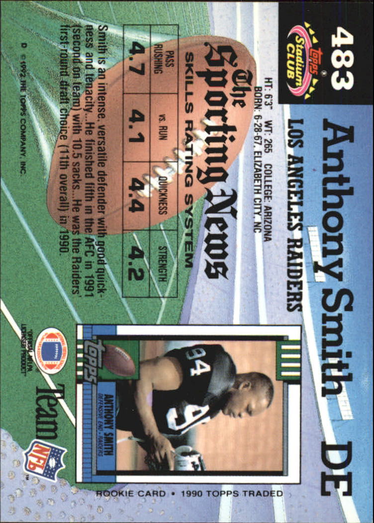 1992 Stadium Club Football "Main Set" Cards #401 to #635 Rookies and Veterans - Picture 165 of 399