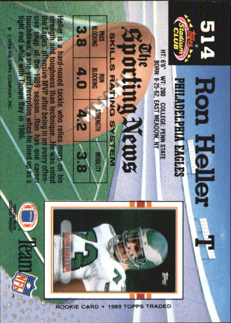1992 Stadium Club Football "Main Set" Cards #401 to #635 Rookies and Veterans - Picture 225 of 399