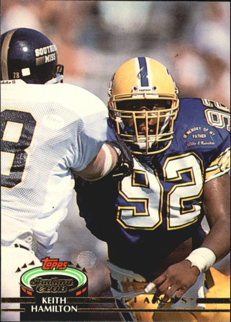 1992 Stadium Club Football "Main Set" Cards #401 to #635 Rookies and Veterans - Picture 228 of 399