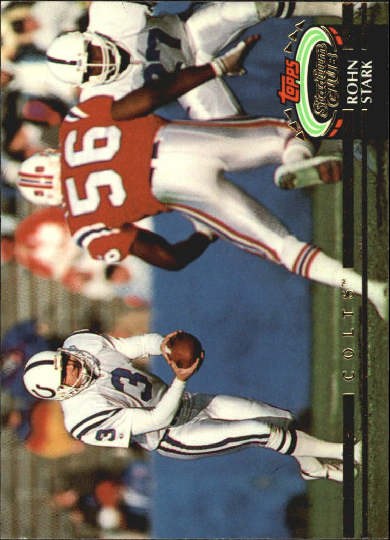1992 Stadium Club Football "Main Set" Cards #401 to #635 Rookies and Veterans - Picture 290 of 399