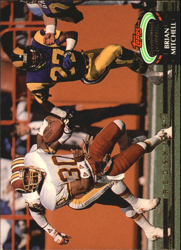 1992 Stadium Club Football "Main Set" Cards #401 to #635 Rookies and Veterans - Picture 306 of 399