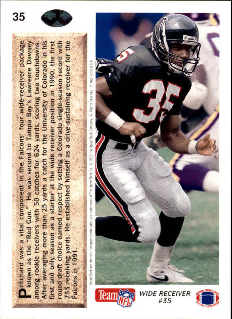 A2086- 1992 Upper Deck Football #s 1-250 +Rookies -You Pick- 15+ FREE US SHIP