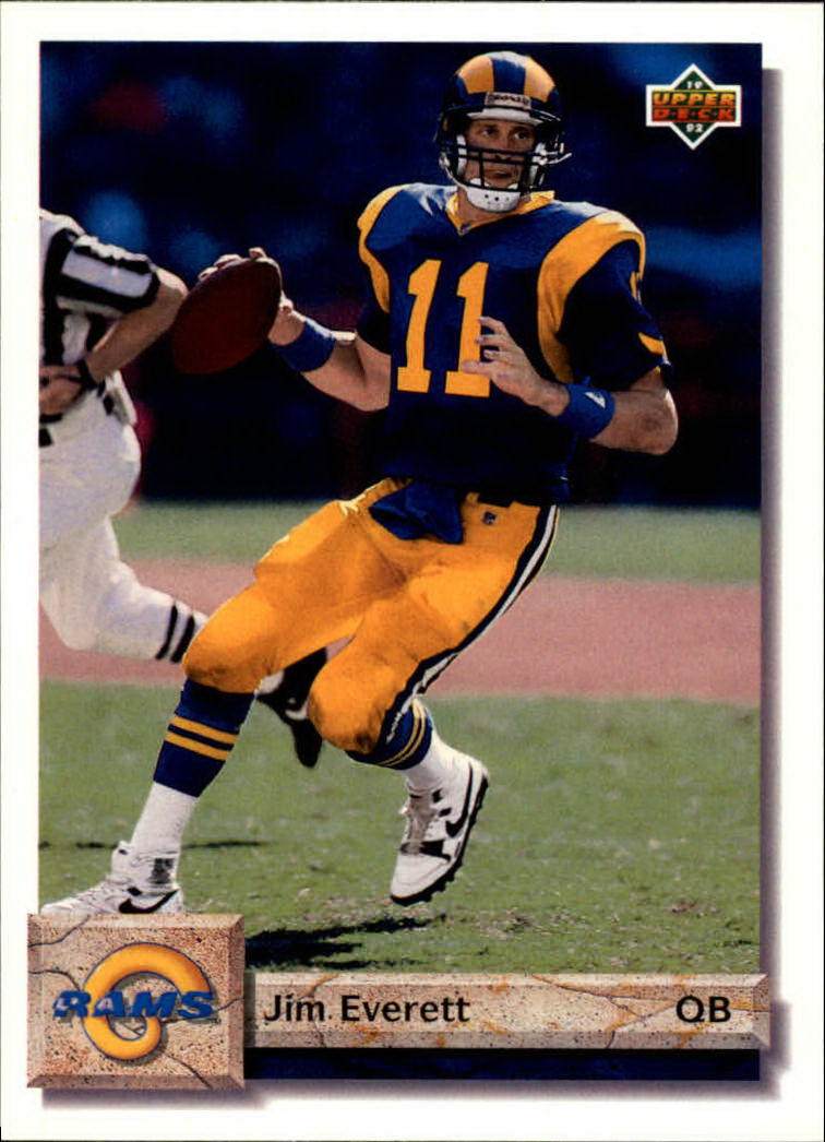 A2086- 1992 Upper Deck Football #s 1-250 +Rookies -You Pick- 15+ FREE US SHIP