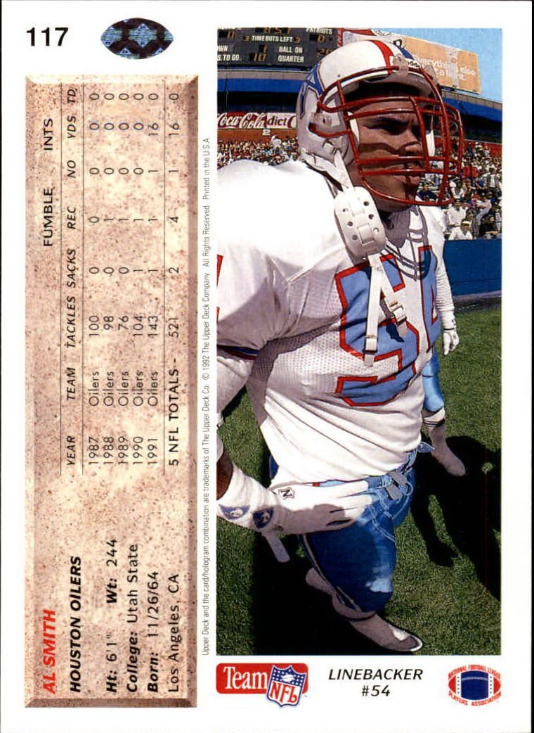 A2086- 1992 Upper Deck Football #s 1-250 +Rookies -You Pick- 15+ FREE US SHIP