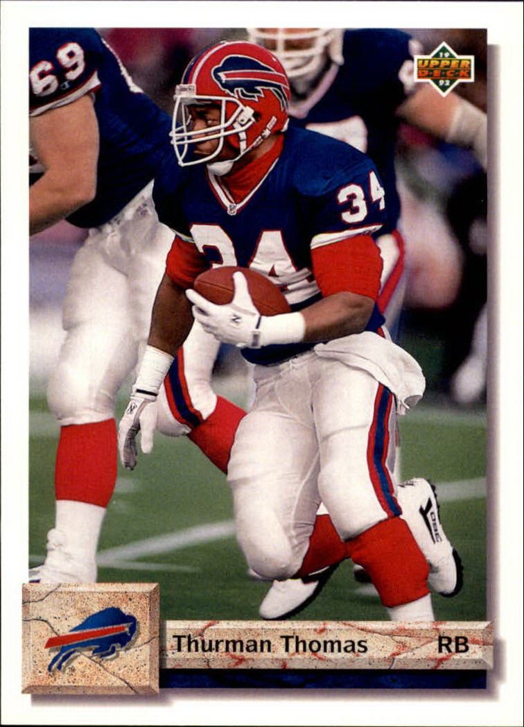 A2086- 1992 Upper Deck Football #s 1-250 +Rookies -You Pick- 15+ FREE US SHIP