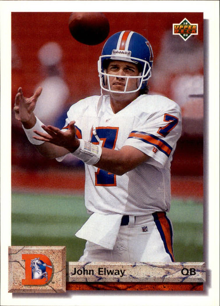 A2086- 1992 Upper Deck Football #s 1-250 +Rookies -You Pick- 15+ FREE US SHIP