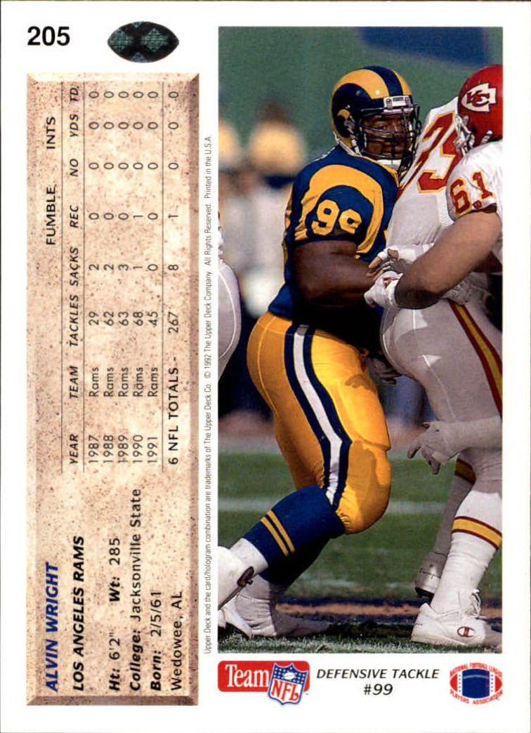 A2086- 1992 Upper Deck Football #s 1-250 +Rookies -You Pick- 15+ FREE US SHIP