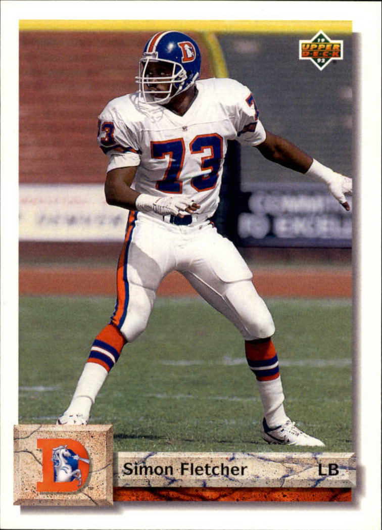 A2086- 1992 Upper Deck Football #s 1-250 +Rookies -You Pick- 15+ FREE US SHIP