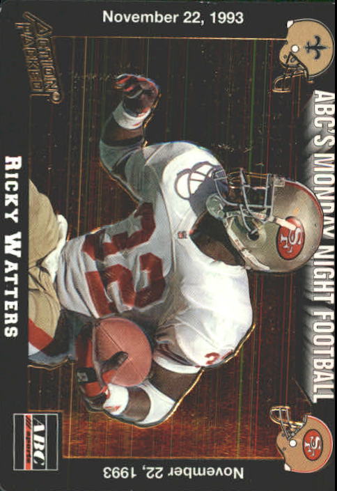 1993 ABC's Monday Night Trading Card Football NFL Barry Foster (RB) Card 45