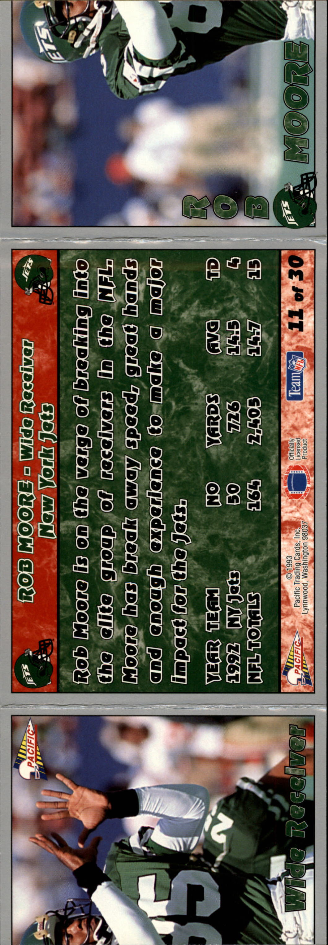 B0352- 1993 carpetas triples Pacific FB gran tamaño - tú eliges- más de 15 ENVÍO GRATUITO A EE. UU. - Imagen 17 de 41